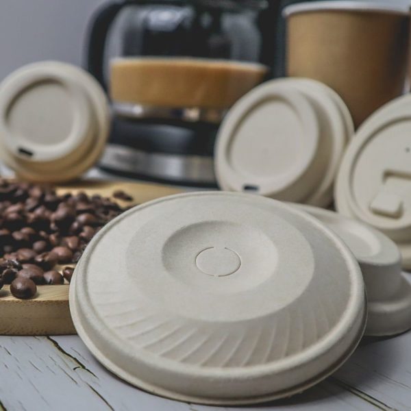 China Manufacture Eco Friendly Biodegradable Paper Lids For Coffee Cup